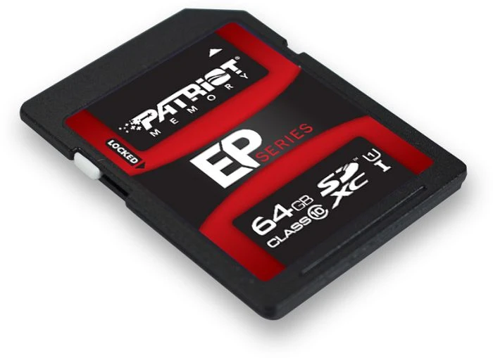 Patriot EP R50/W35 64GB, UHS-I, Class 10