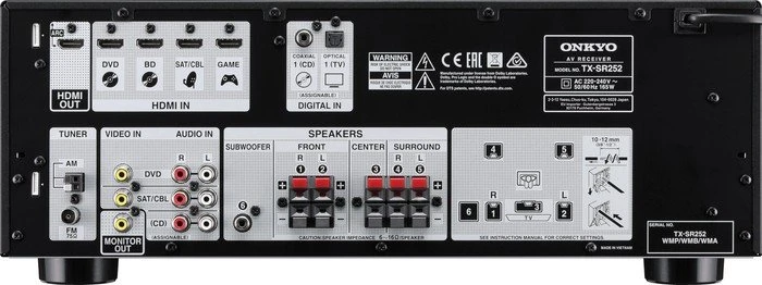 Onkyo TX-SR252 schwarz