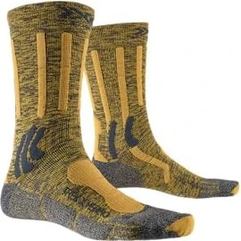 X-Bionic Trek X Merino Laufsocken charcoal mais melange/grey/black