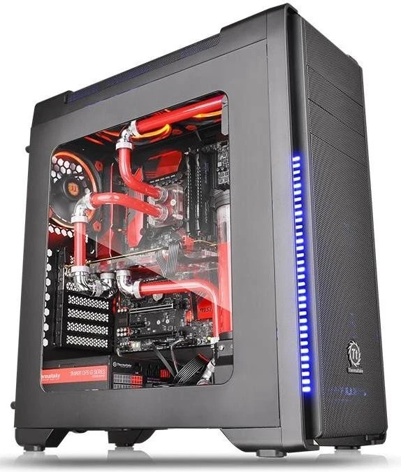 Thermaltake Versa C21 RGB, schwarz, Acrylfenster
