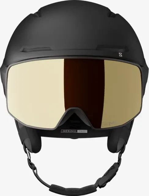 Salomon Driver Prime Sigma Photo MIPS PLUS Helm schwarz/bronze