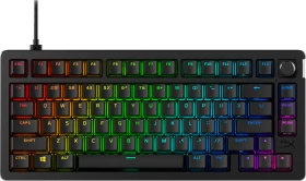 HP HyperX Alloy Rise 75, PBT, LEDs RGB, hot-swap, HyperX Linear, USB, DE (7G7A4AA#ABD)