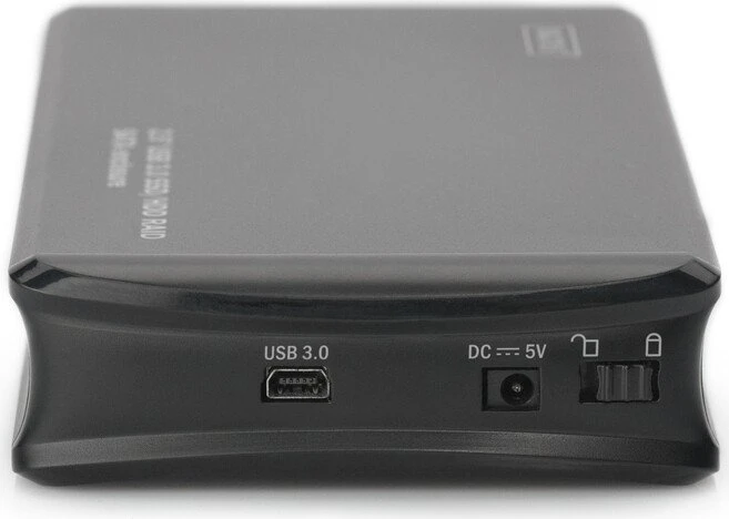Digitus externes Gehäuse, USB 3.0 Mini-B