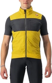 Castelli Unlimited Puffy Fahrradweste goldenrod/dark grey (Herren)