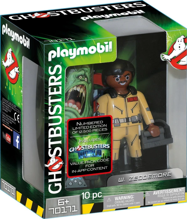 playmobil Ghostbusters Sammlerfigur W. Zeddemore