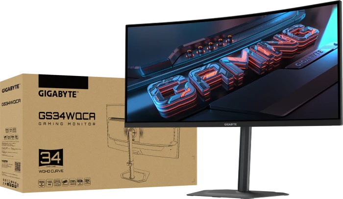 GIGABYTE GS34WQCA, 34"