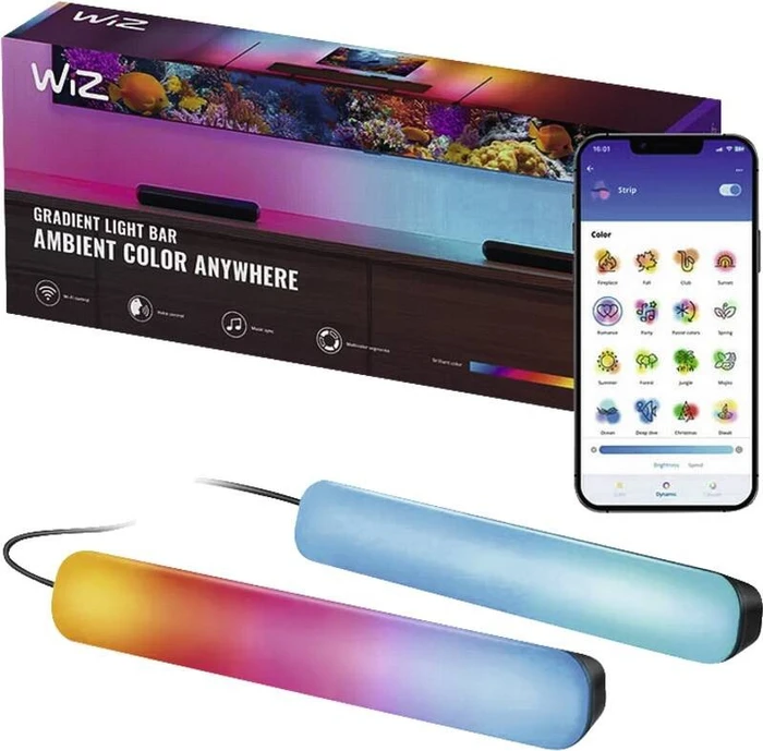 WiZ Gradient Lightbar, 2 Stück (929004732301)