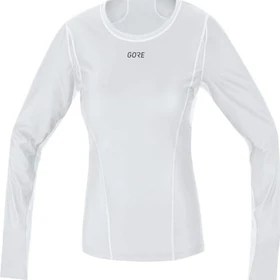 Gore Wear Gore Windstopper Base Layer Thermo Funktionsshirt langarm light grey/white (Damen)