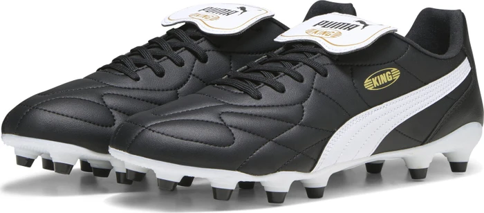 Puma King Top FG/AG schwarz/weiß/gold (Herren)
