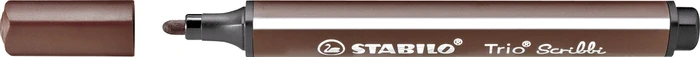 STABILO Trio Scribbi braun, 5er-Pack