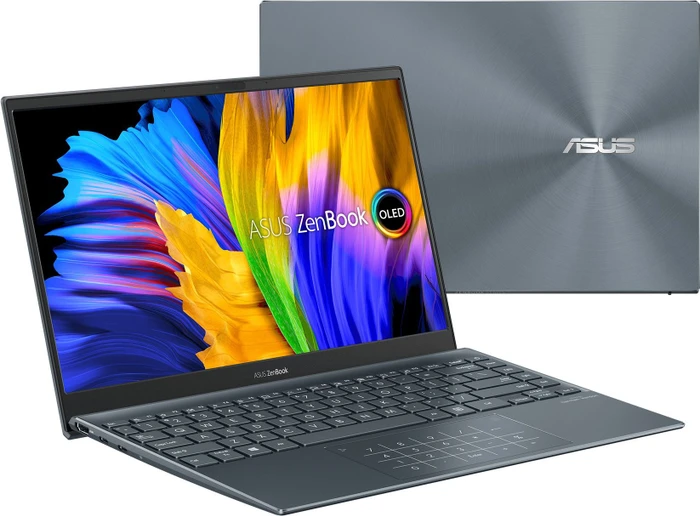 ASUS ZenBook 13 OLED UM325SA-KG076T, Pine Grey, Ryzen 5 5600U, 8GB RAM, 512GB SSD, DE
