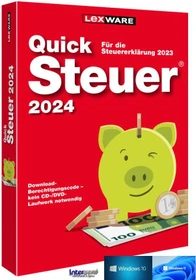 Lexware QuickSteuer 2024, ESD (deutsch) (PC) (06810-2015)