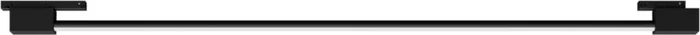 Philips Hue White and Color Ambiance Perifo Schienensystem Gradient Light Tube groß 29.5W schwarz