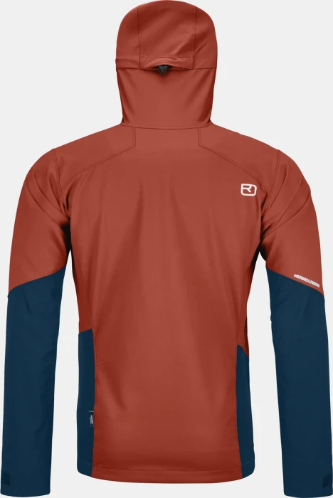 Ortovox Westalpen Softshell Funktionsjacke clay orange (Herren)