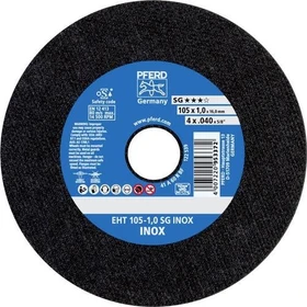 Pferd EHT 105-1.0 SG INOX/16.0 Trennscheibe, 105x1x16mm, 25 Stück