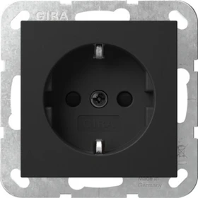 Gira SCHUKO-Steckdose 16A 250V, schwarz