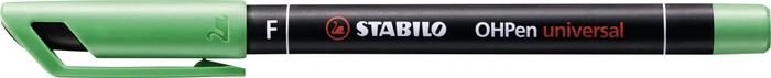 STABILO OHPen universal permanent F grün
