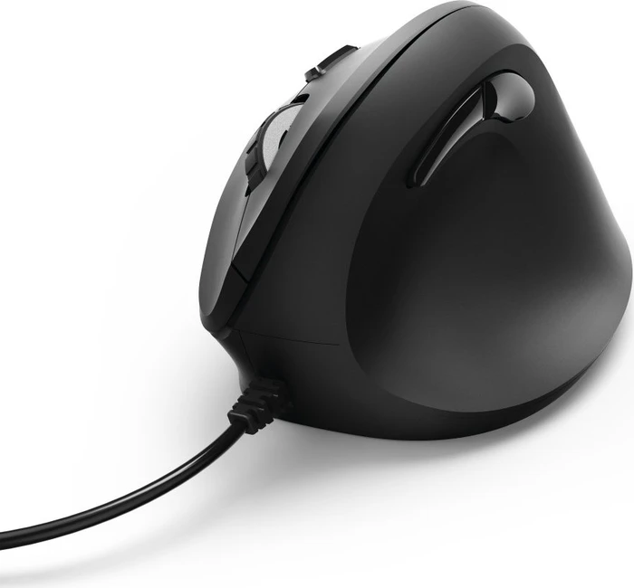 Hama EMC-500 Vertical Maus schwarz, USB