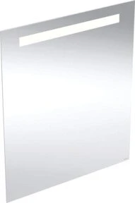 Geberit Option Basic Square Lichtspiegel 60x70x3cm, Aluminium eloxiert