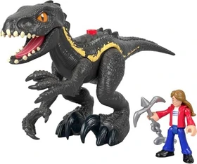 Mattel Fisher-Price - Imaginext - Jurassic World Indoraptor & Maisie