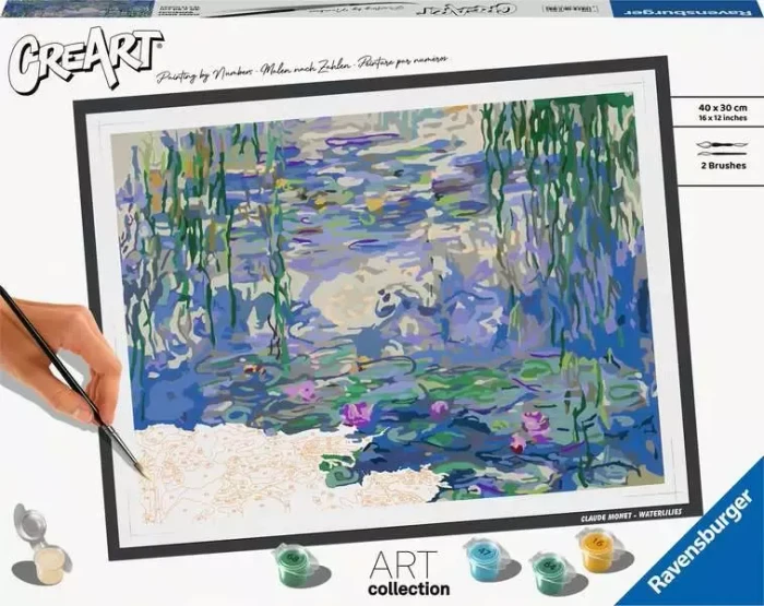 Ravensburger Malen nach Zahlen CreArt Waterlilies