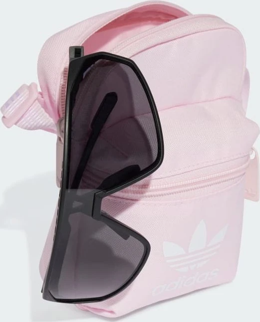adidas Adicolor Classic Festival Umhängetasche clear pink
