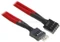 BitFenix Alchemy interne USB-Verlängerung, 0.3m, sleeved rot Vorschaubild