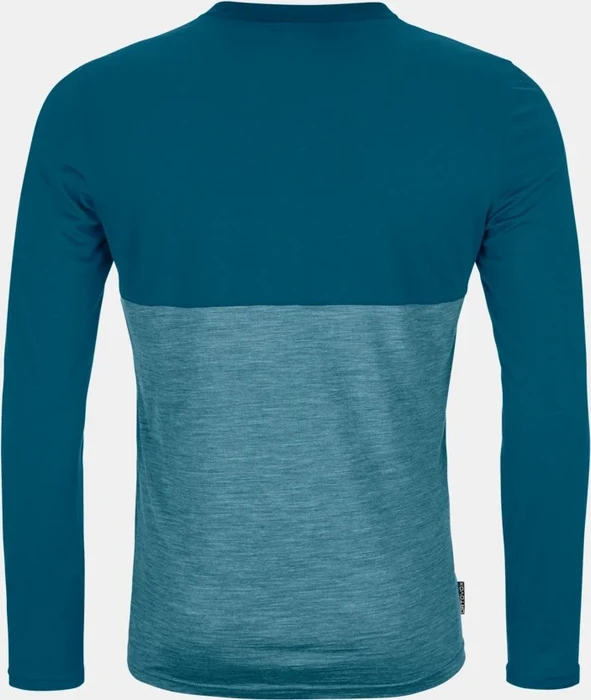 Ortovox 150 Cool Logo Funktionsshirt langarm petrol blue (Herren)
