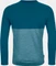 Ortovox 150 Cool Logo Funktionsshirt langarm petrol blue (Herren) Vorschaubild