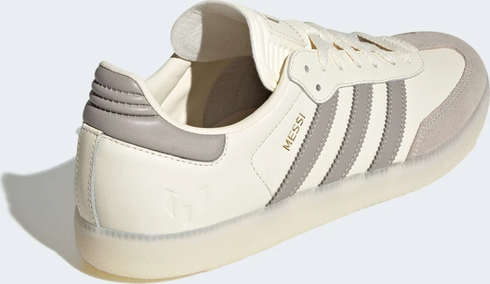 adidas Samba Messi cream white/light brown/gold metallic