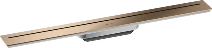Hansgrohe Axor Drain Duschrinne, Fertigset 700 zur Wandmontage, polished red gold