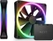 NZXT F Series F140 RGB DUO Twin Pack, Matte Black, schwarz, LED-Steuerung, 140mm, 2er-Pack Vorschaubild