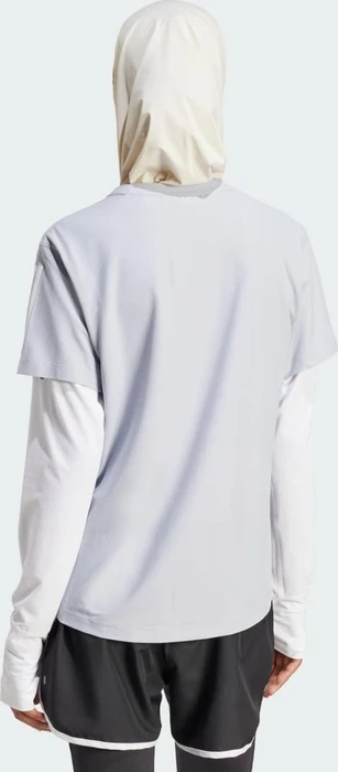 adidas Own The Run Laufshirt kurzarm halo silver (Damen)