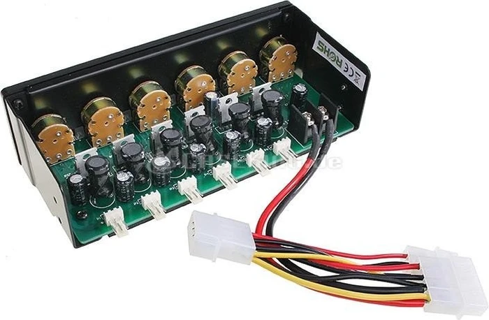 Lamptron FC2, 5.25" Lüftersteuerung, 6-Kanal