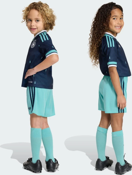 adidas FIFA WM 2026 Deutschland Kids Auswärtsausrüstung flash aqua (Junior)