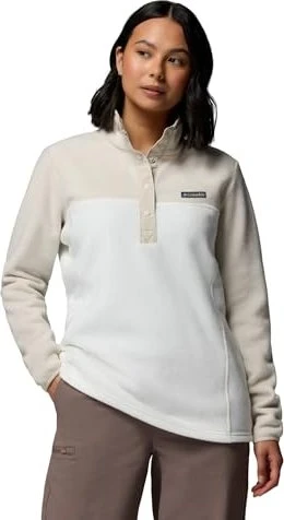 Columbia Benton Springs Half Snap Fleece Pullover sea salt/dark stone (Damen)