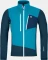 Ortovox Fleece Grid Funktionsjacke mountain blue (Herren) Vorschaubild