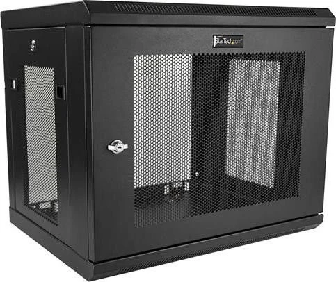 StarTech RK9WALM Wandgehäuse 9HE, schwarz, 450mm tief