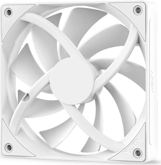 NZXT F Series F120Q (2024), Matte White, weiß, 120mm