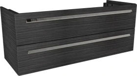 Lanzet K1 Waschtischunterschrank 119.2x44.3x48.3cm, dark oak