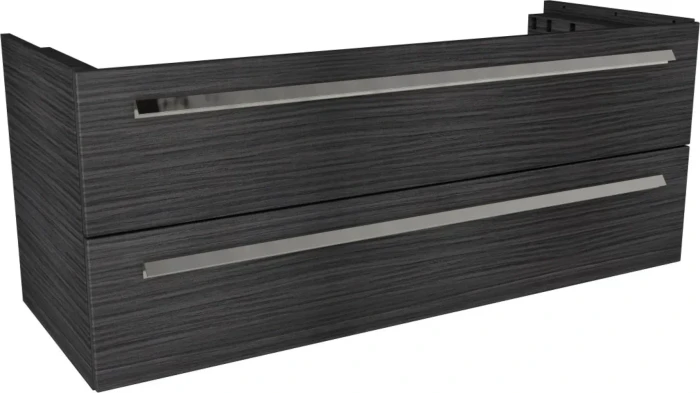 Lanzet K1 Waschtischunterschrank 119.2x44.3x48.3cm, dark oak