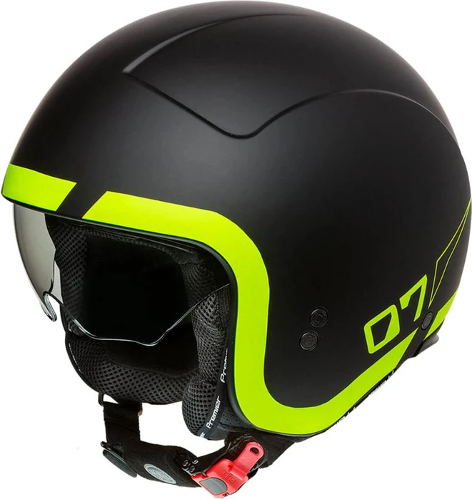 Premier Helmets Rocker LN matt schwarz/gelb