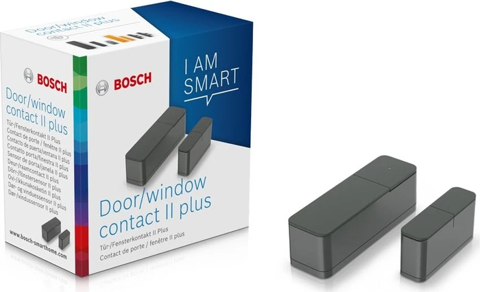 Bosch Smart Home Tür-/Fensterkontakt II Plus, Multisensor, anthrazit
