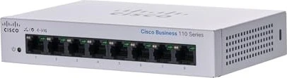 Cisco Business 110 Desktop Gigabit Switch, 8x RJ-45
