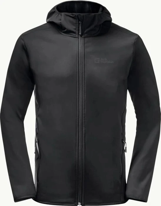 Jack Wolfskin Bornberg Hoody Funktionsjacke schwarz (Herren)