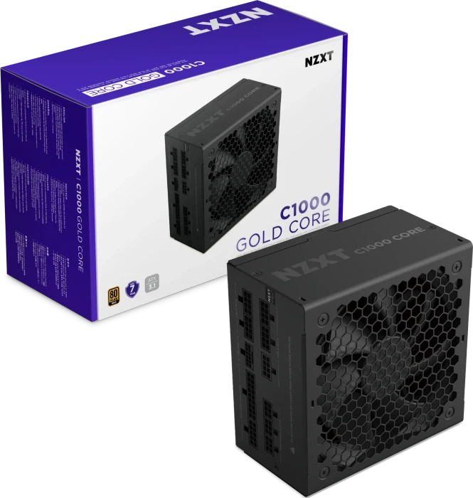 NZXT C Series C1000 Gold Core 1000W, ATX 3.1