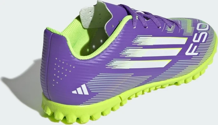 adidas F50 Club AG purple rush/cloud white/lucid lemon (Junior)