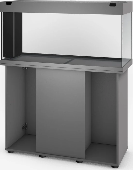 Juwel Rio 180 LED Aquarium-Set mit Unterschrank, grau/grau, 180l