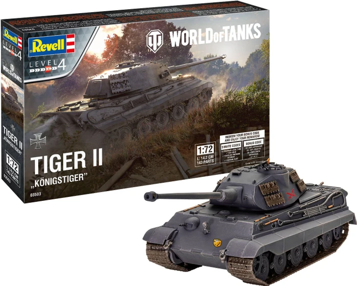 Revell Tiger II Ausf. B Königstiger World of Tanks