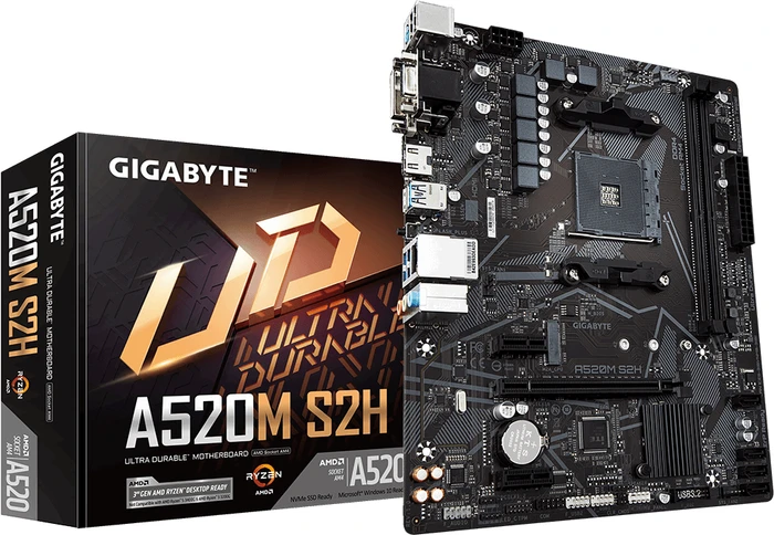 GIGABYTE A520M S2H (AMD AM4)